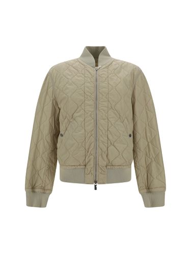 Quilted Nylon Bomber Jacket - Burberry - Modalova