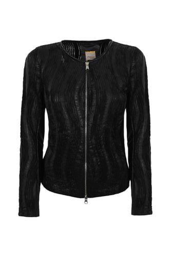 D'Amico Nina Leather Jacket - D'Amico - Modalova