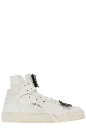 Off Court Leather High-top Sneakers - Off-White - Modalova