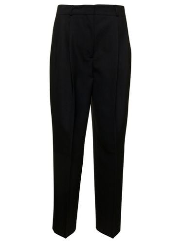 Double Pleated Tailored Trousers In Wool Blend Woman - Totême - Modalova