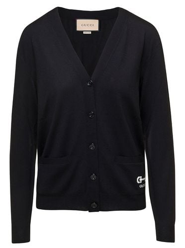 Gucci Gg Intarsia Knit Cardigan - Gucci - Modalova