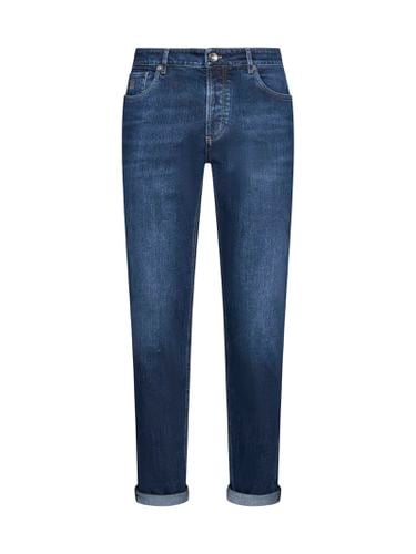 Button Fitted Jeans - Brunello Cucinelli - Modalova