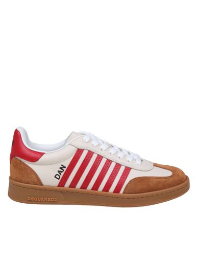 Boxer Sneakers In / Leather And Suede - Dsquared2 - Modalova