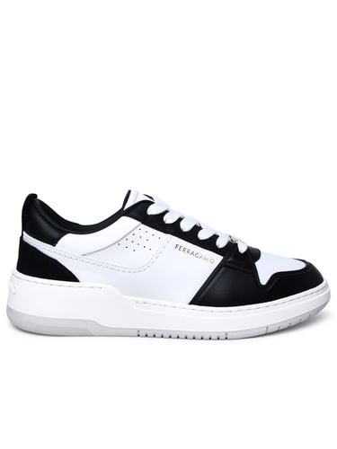 Ferragamo Two-tone Leather Sneakers - Ferragamo - Modalova