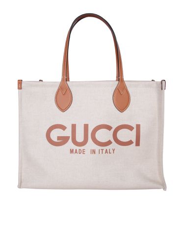 Gucci Macro Logo M Beige Bag - Gucci - Modalova