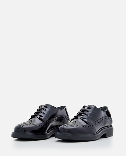 Tod's Leather Laced Up Shoes - Tod's - Modalova