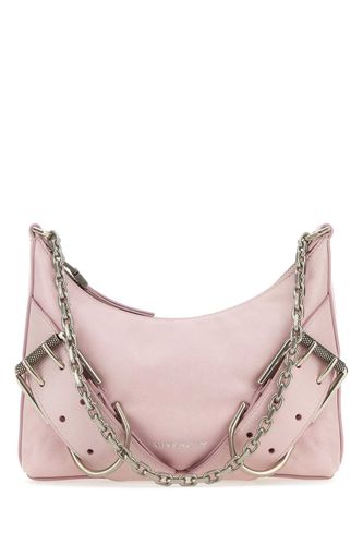 Pastel Pink Leather Voyou Boyfriend Party Shoulder Bag - Givenchy - Modalova