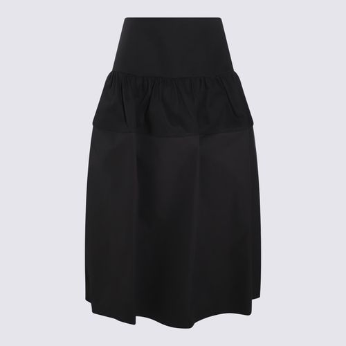 Jil Sander Black Cotton Skirt - Jil Sander - Modalova