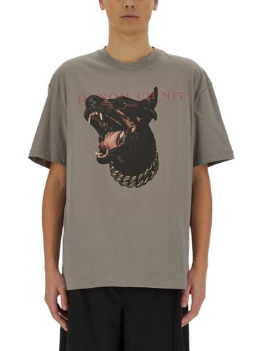 Dobermann Print T-shirt - ih nom uh nit - Modalova