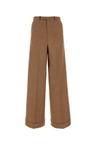 Embroidered Polyester Blend Pant - Gucci - Modalova