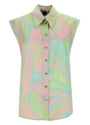 Pinko Cabiri Printed Viscose Shirt - Pinko - Modalova