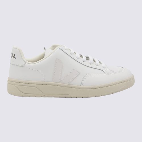 Veja White Leather V - 12 Sneakers - Veja - Modalova