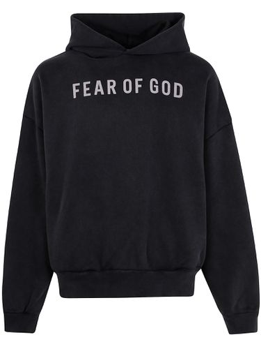 Overlapped Hoodie Logo Grey Print - Fear of God - Modalova