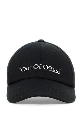 Out Of Office Baseball Cap Hat - Off-White - Modalova