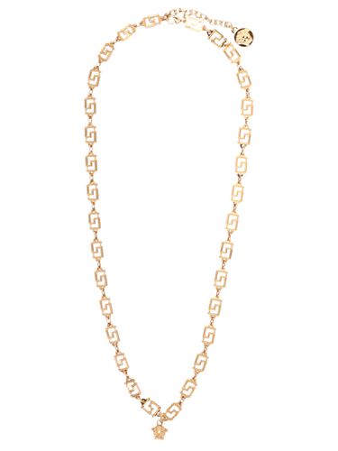 Versace Medusa Greca Necklace - Versace - Modalova