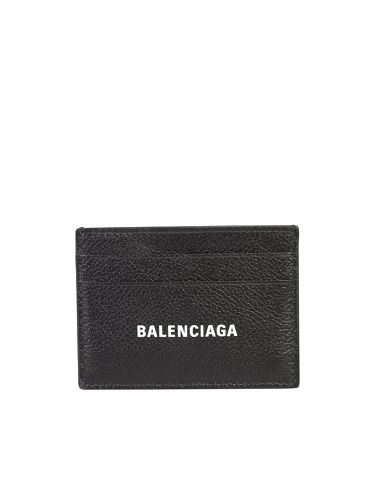 Balenciaga Black Leather Cardholder - Balenciaga - Modalova