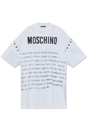 Moschino Dress With Print - Moschino - Modalova