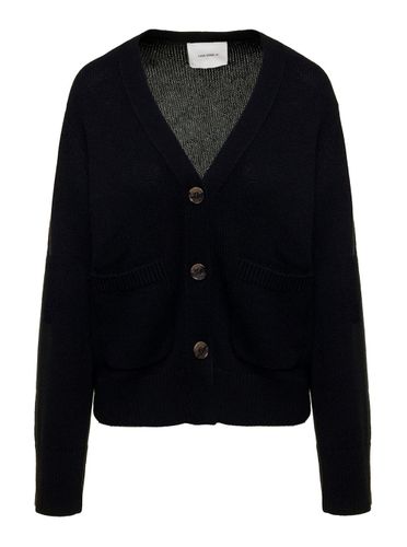 Danni Knitted Cardigan In Cashmere Woman - Lisa Yang - Modalova