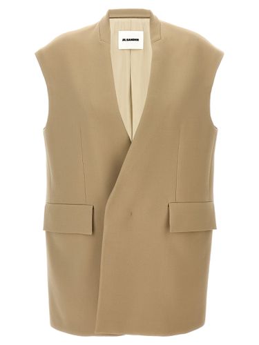 Oversize Tailored Waistcoat - Jil Sander - Modalova