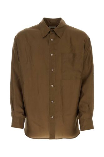 Lemaire Brown Silk Shirt - Lemaire - Modalova