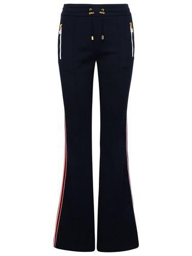 Hw Flare Pants In Cotton Blend - Balmain - Modalova