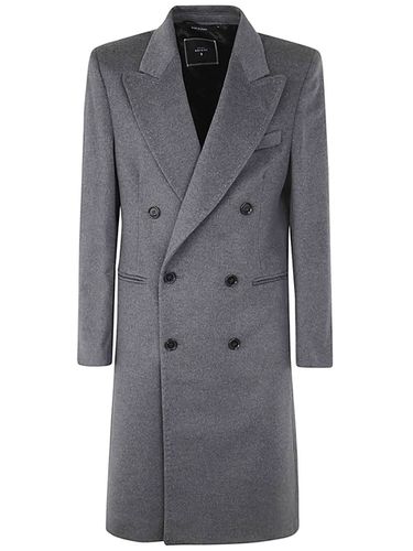 Double Breasted Coat - Sartoria Brizzi - Modalova