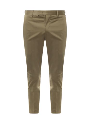 Olive Stretch Cotton Pant - PT Torino - Modalova