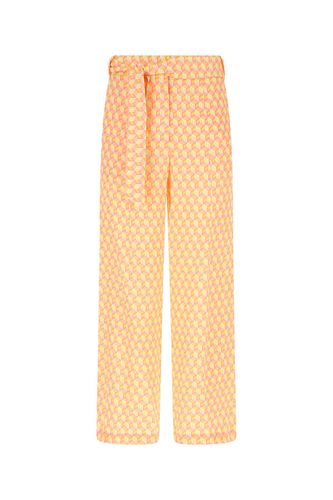 MCM Embroidered Lyocell Pant - MCM - Modalova