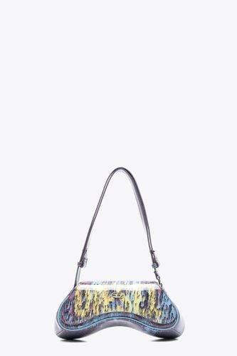 Play Crossbody Cross Bodybag Multicolour printed patent leather crossbody bag - Play Crossbody Bag - Diesel - Modalova