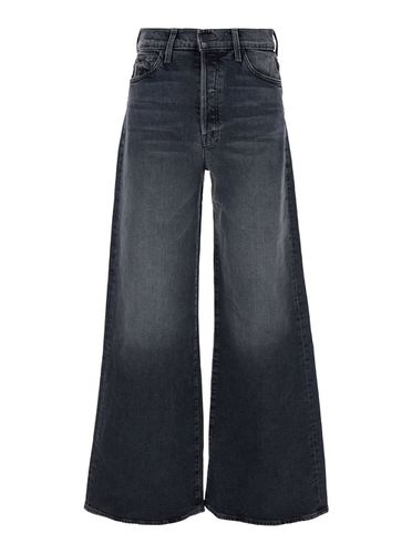 Dark Five-pocket Wide Jeans In Denim Woman - Mother - Modalova