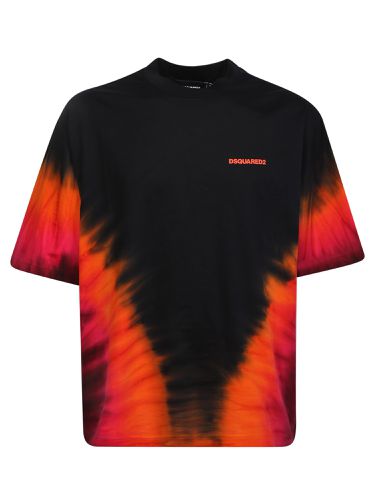 Tie-dye Print T-shirt - Dsquared2 - Modalova