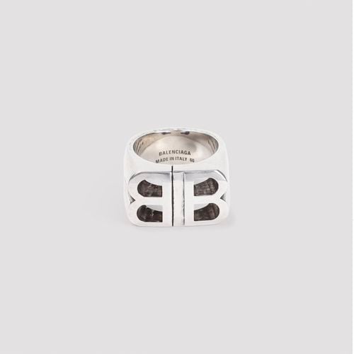 Balenciaga Pitbull Signet Ring - Balenciaga - Modalova