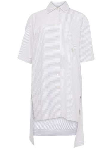 J. W. Anderson Short Sleeve Step Hem Shirt Dress - J.W. Anderson - Modalova