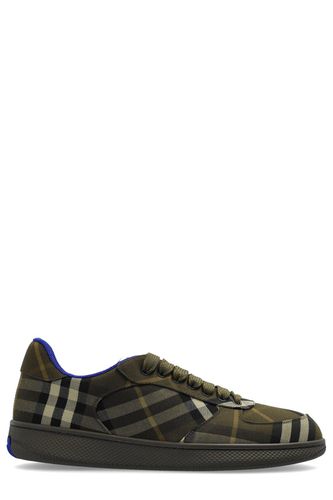 Checked Terrace Lace-up Sneakers - Burberry - Modalova