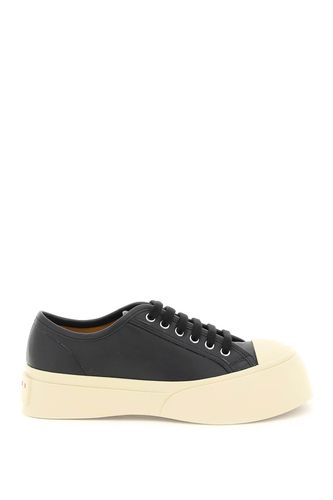 Marni Black Leather Sneakers - Marni - Modalova