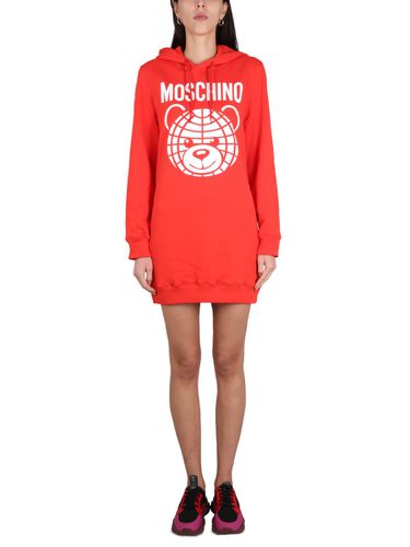 Moschino Sweatshirt With Logo Print - Moschino - Modalova