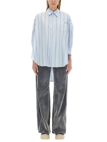 Marni Asymmetrical Striped Shirt - Marni - Modalova