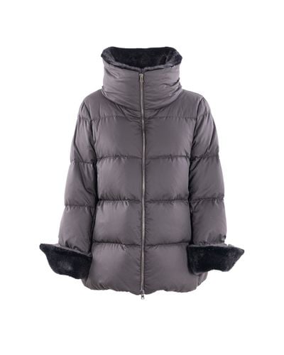 Herno High Neck Padded Coat - Herno - Modalova