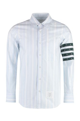 Thom Browne Striped Cotton Shirt - Thom Browne - Modalova