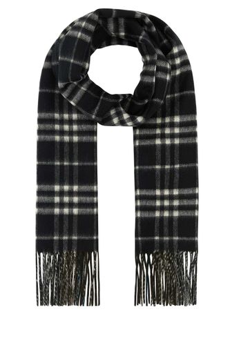 Burberry Embroidered Cashmere Scarf - Burberry - Modalova