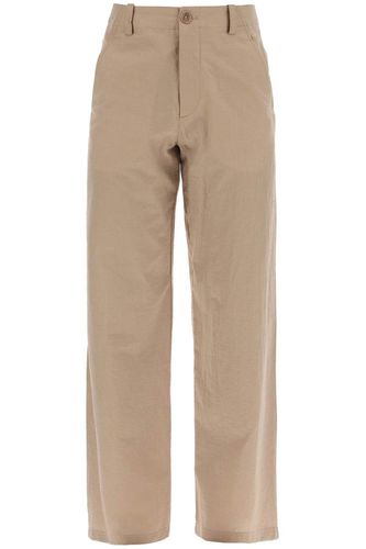 A. P.C. Creased Straight-leg Trousers - A.P.C. - Modalova