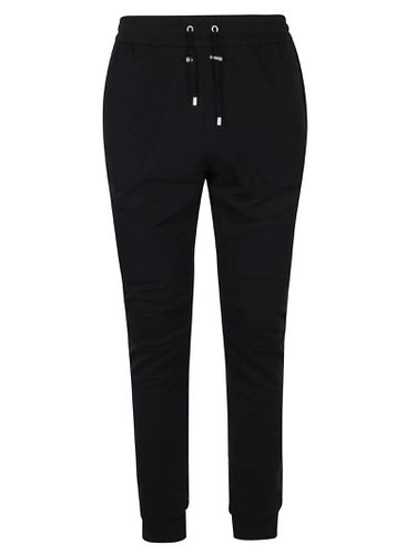 Balmain Ribbed Flock Sweatpants - Balmain - Modalova