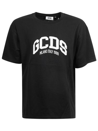 GCDS Longue Logo Oversized T-shirt - GCDS - Modalova