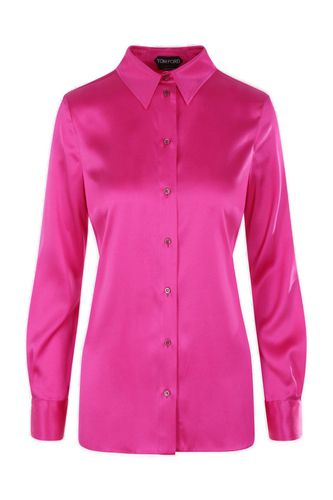 Buttoned Long-sleeved Shirt - Tom Ford - Modalova