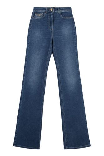 High-rise Flared Jeans - Elisabetta Franchi - Modalova