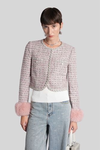 Casual Jacket In Rose- Wool - self-portrait - Modalova
