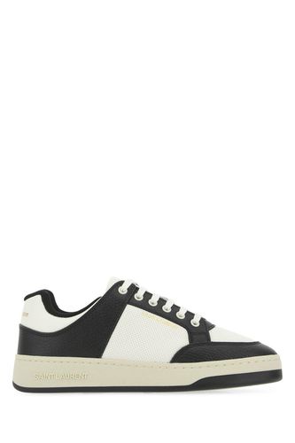 Two-tone Leather Sl/61 Sneakers - Saint Laurent - Modalova