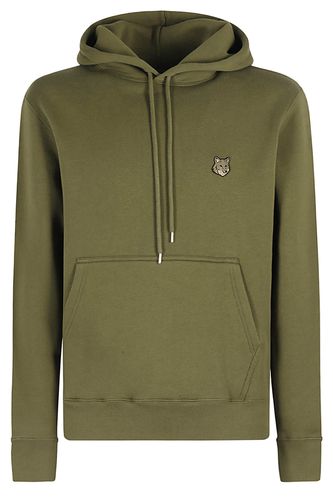 Bold Fox Head Patch Comfort Hoodie - Maison Kitsuné - Modalova