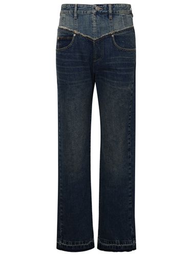 Noemie Blue Cotton Jeans - Isabel Marant - Modalova