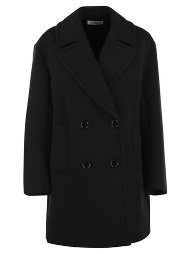 Double-breasted Straight Hem Peacoat - Max Mara - Modalova